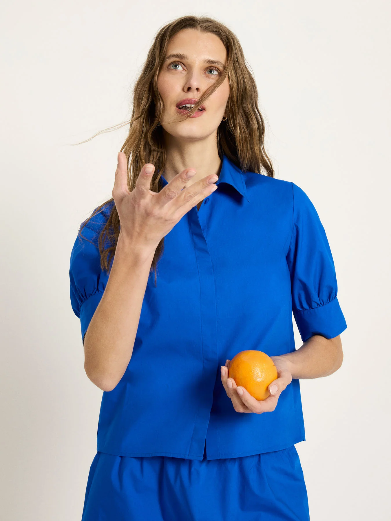 Bluse mit Puffärmeln (GOTS) - Image 5