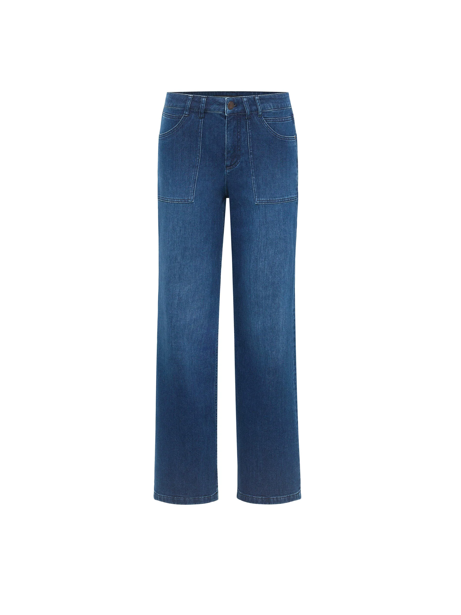 Relaxed Jeans mit aufgesetzten Taschen (GOTS) - Image 6