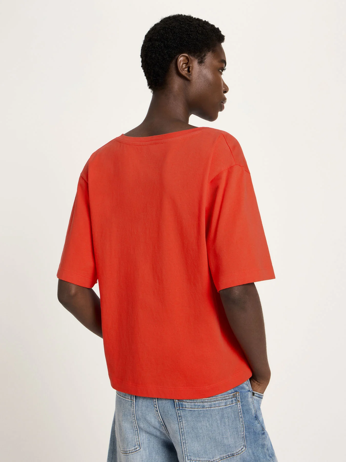 Shirt mit V-Ausschnitt (GOTS) - Image 5