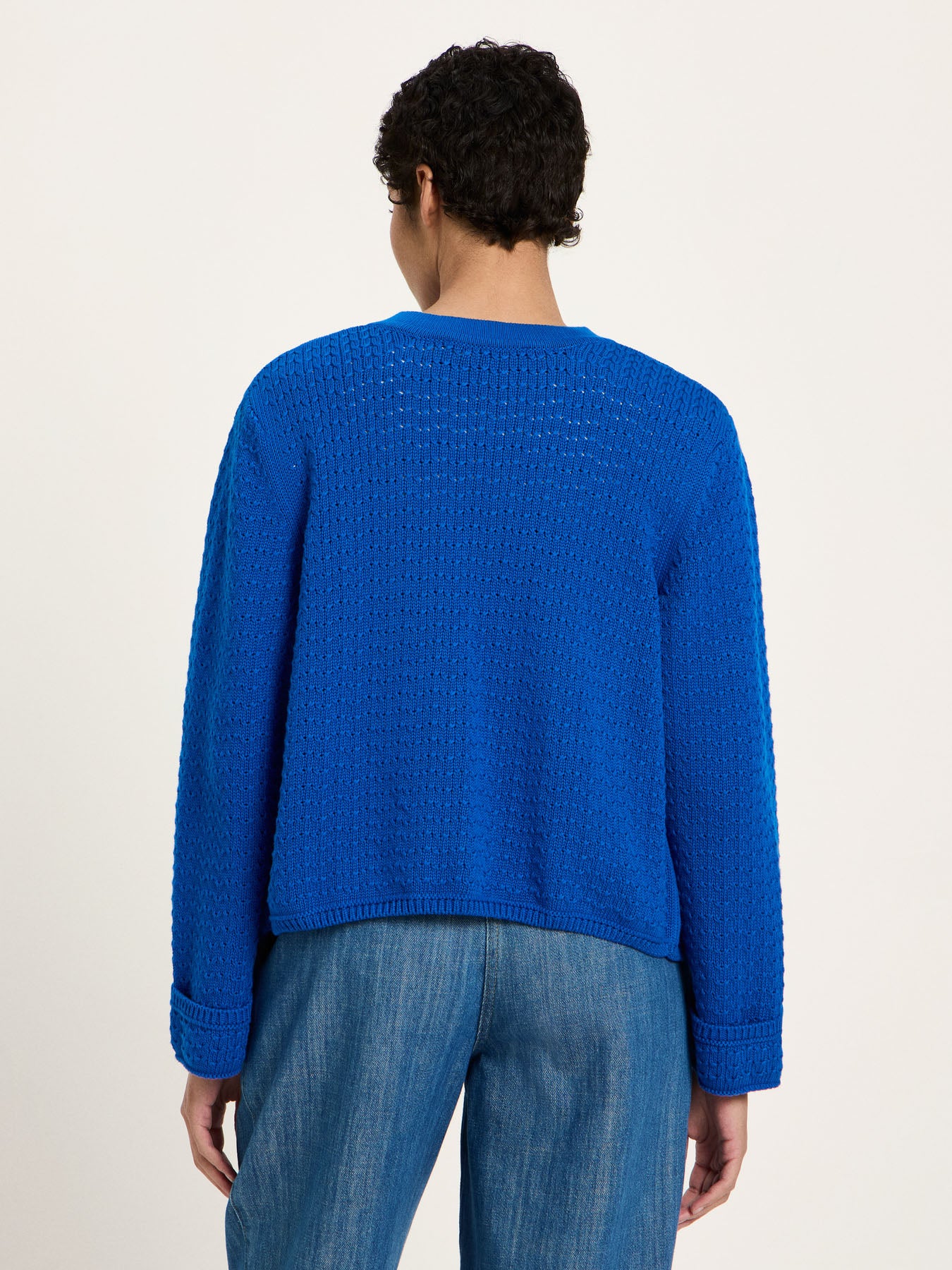 Strickjacke mit Struktur (GOTS) - Image 4